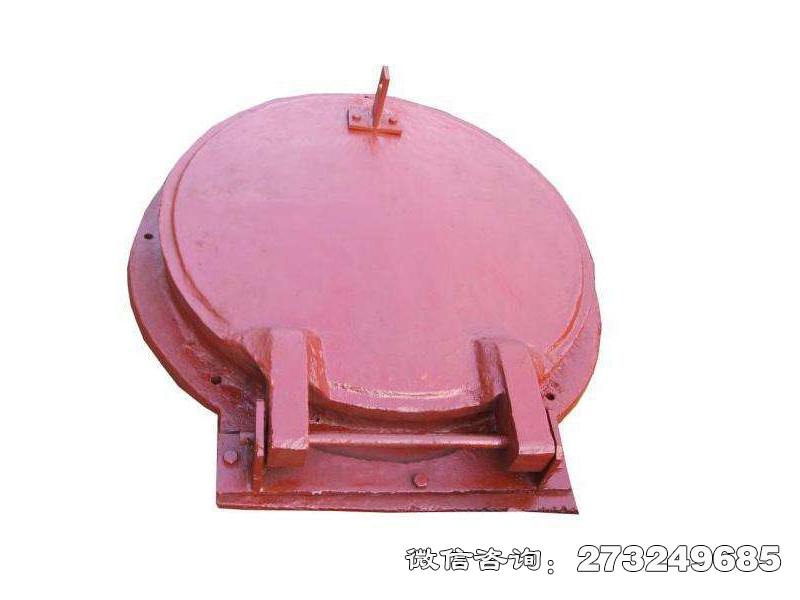 鲅鱼圈钢制圆形管道拍门