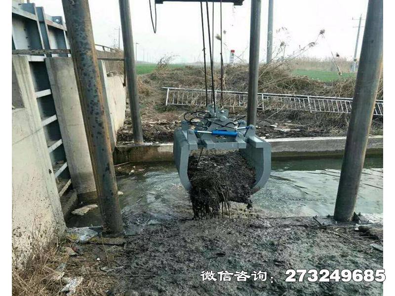 鲅鱼圈液压格栅抓斗清污机